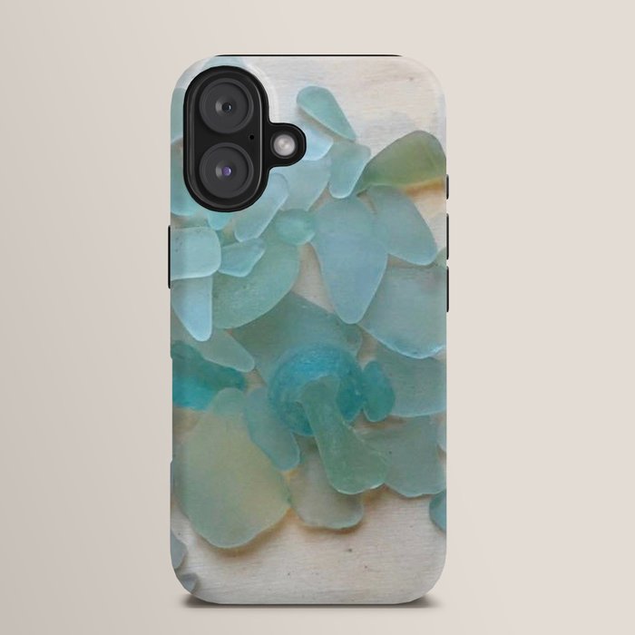 Ocean Hue Sea Glass iPhone Case