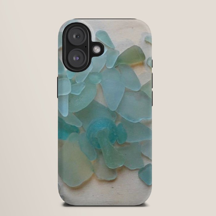 Ocean Hue Sea Glass iPhone Case
