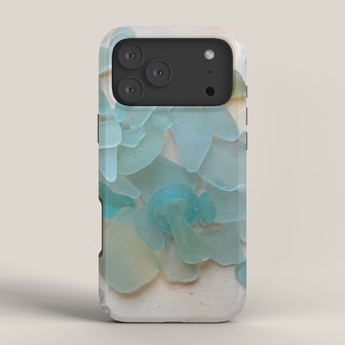 Ocean Hue Sea Glass iPhone Case