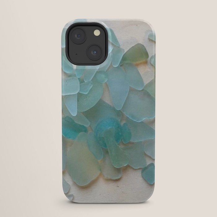 Ocean Hue Sea Glass iPhone Case