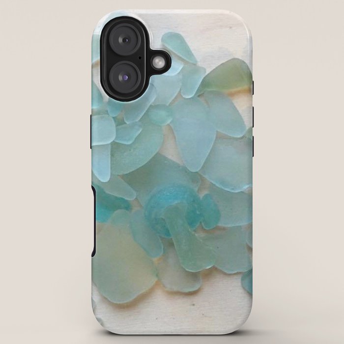 Ocean Hue Sea Glass iPhone Case