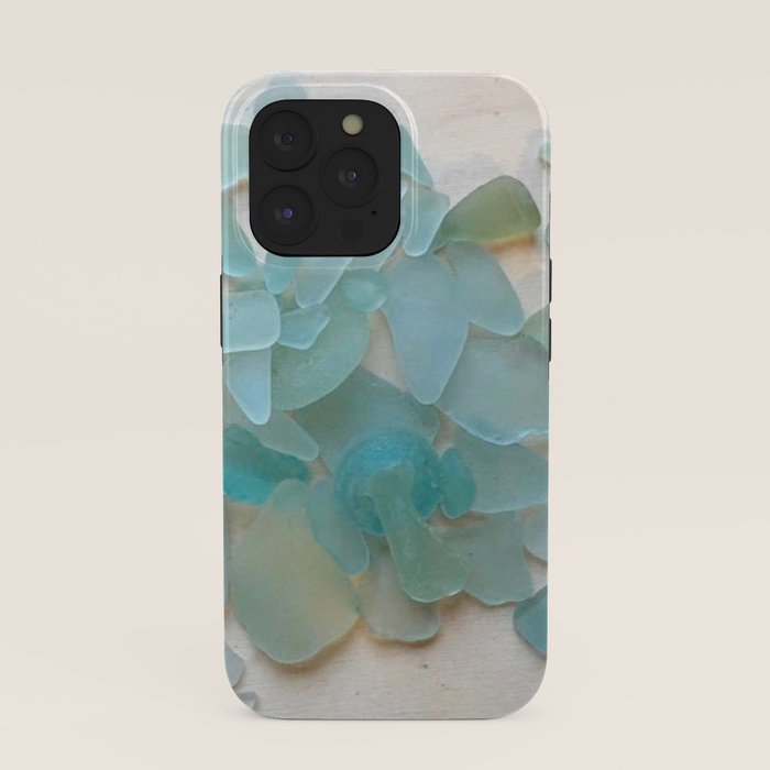 Ocean Hue Sea Glass iPhone Case