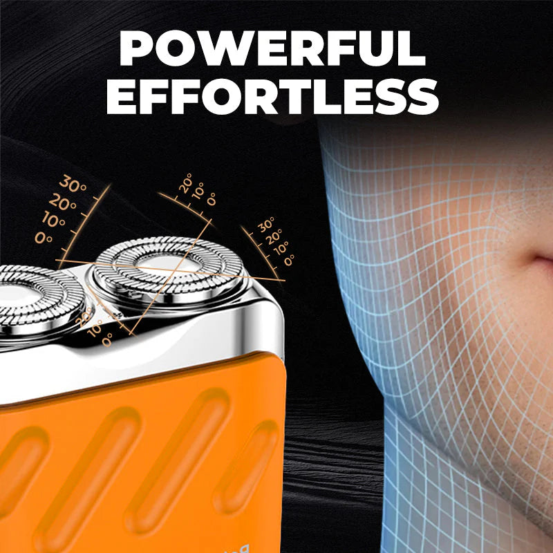 ⚡🪒 Men's Mini Electric Shaver – Portable, cordless & IPX7 waterproof. Perfect for travel, office & car!