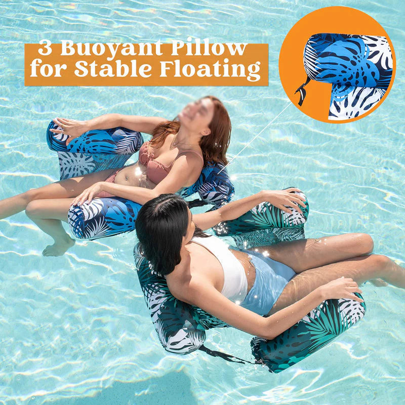 🏊 ♂️💨 50% OFF! Inflatable deck chair for pool – comfortable, stable & perfect for relaxing 🌊🧘 ♂️ on the water. Ideal for summer, garden, lake & sea.