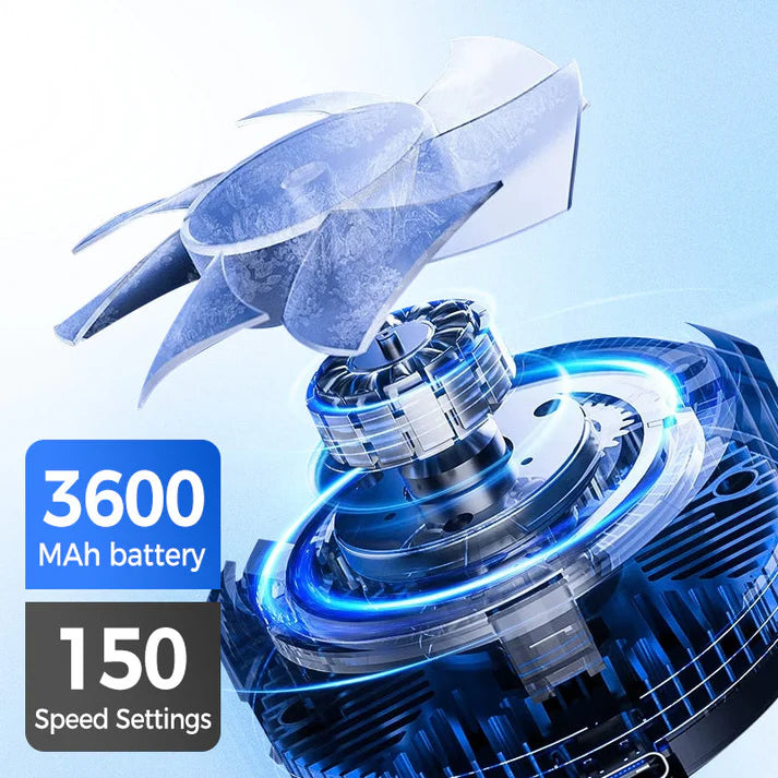 Multifunctional portable outdoor fan
