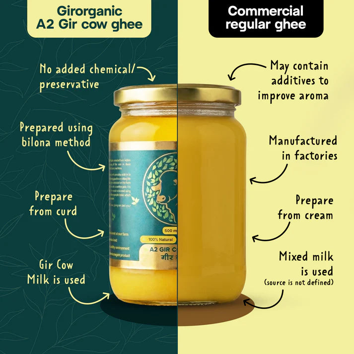 Pure & Organic A2 Gir Cow Ghee