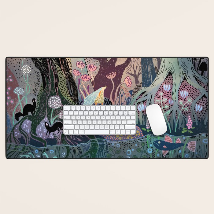 Swamp Tale Desk Mat