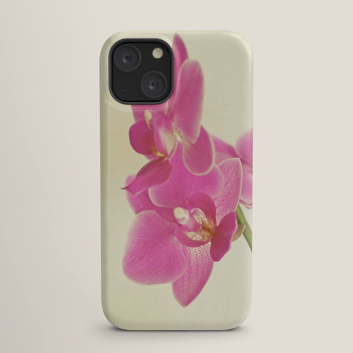 Pink Orchid iPhone Case