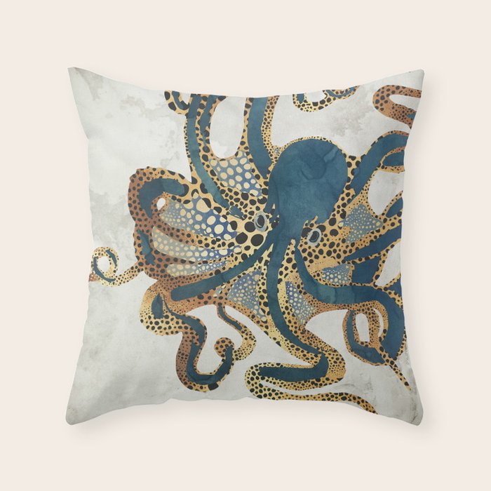 Underwater Dream VI Throw Pillow
