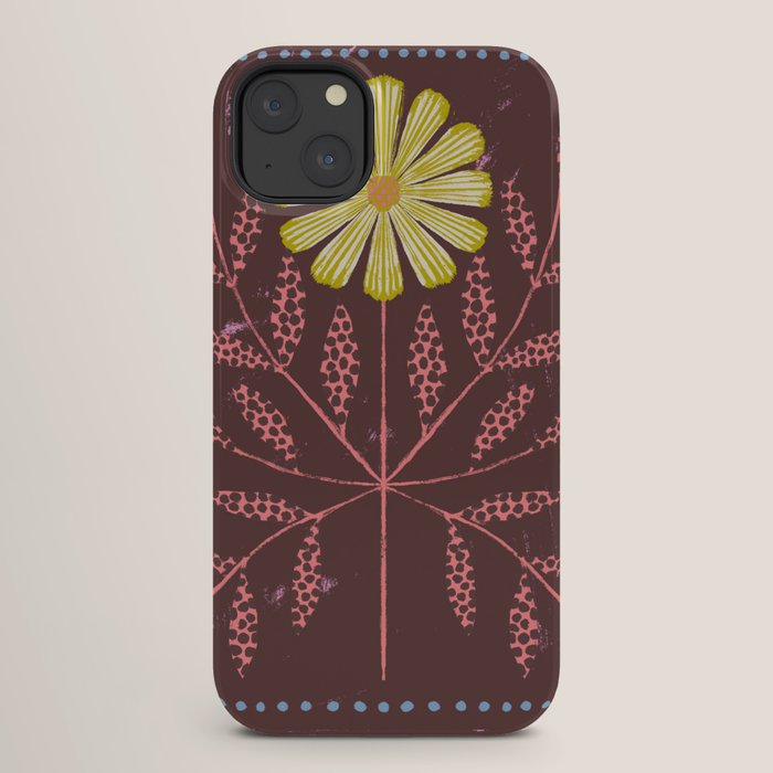 Daisy Tile iPhone Case