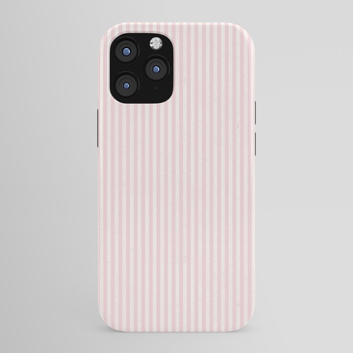 Pink Striped Pattern iPhone Case