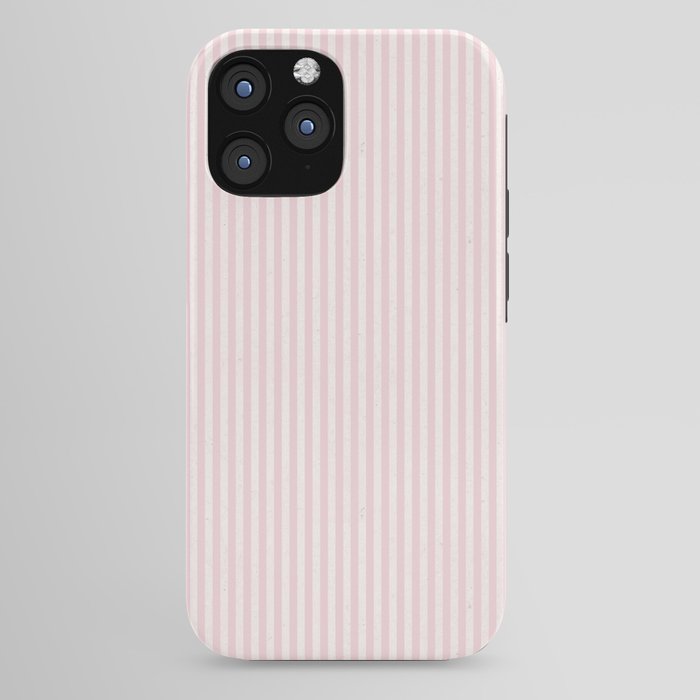Pink Striped Pattern iPhone Case
