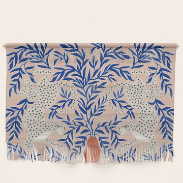 Leopard Vase Wall Hanging