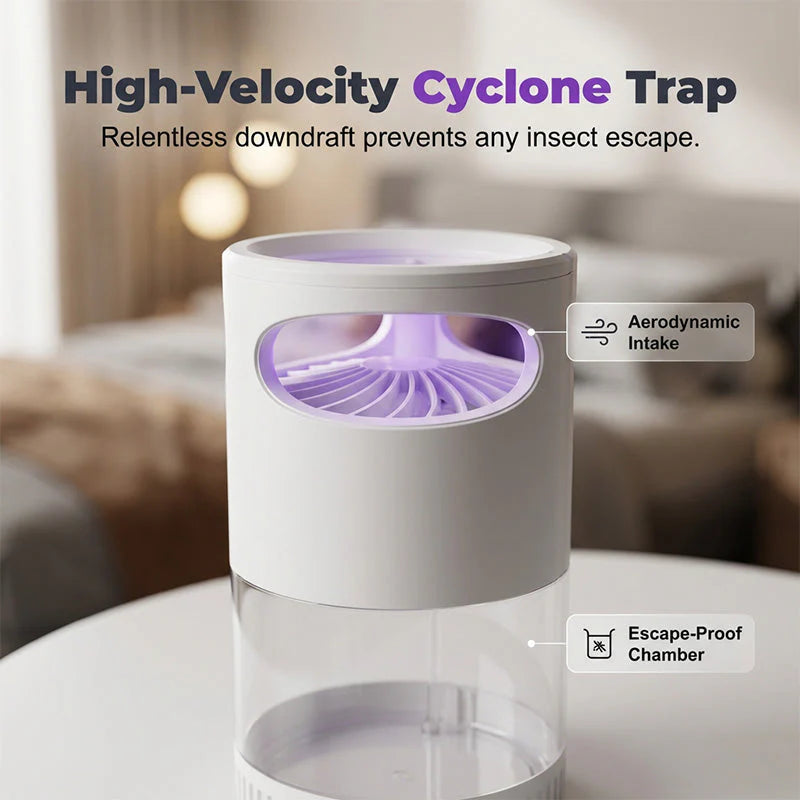 🌙Quiet UV Mosquito Trap – Chemical-Free & Safe for Kids & Pets🦟