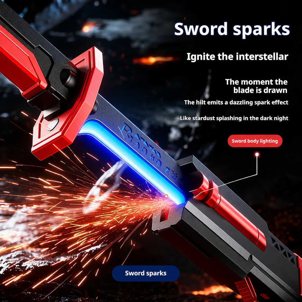 LED Spark Sword