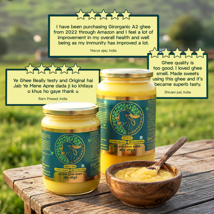 Pure & Organic A2 Gir Cow Ghee