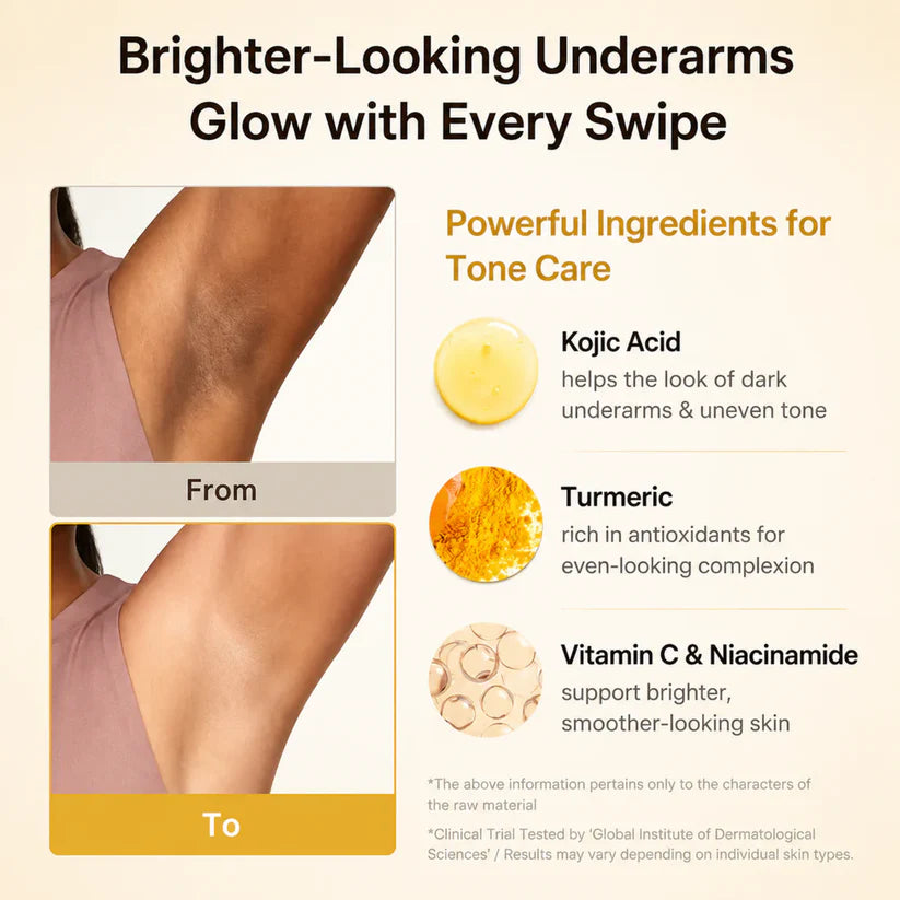 Korean Brightening Deodorant – Vanilla & Pistachio