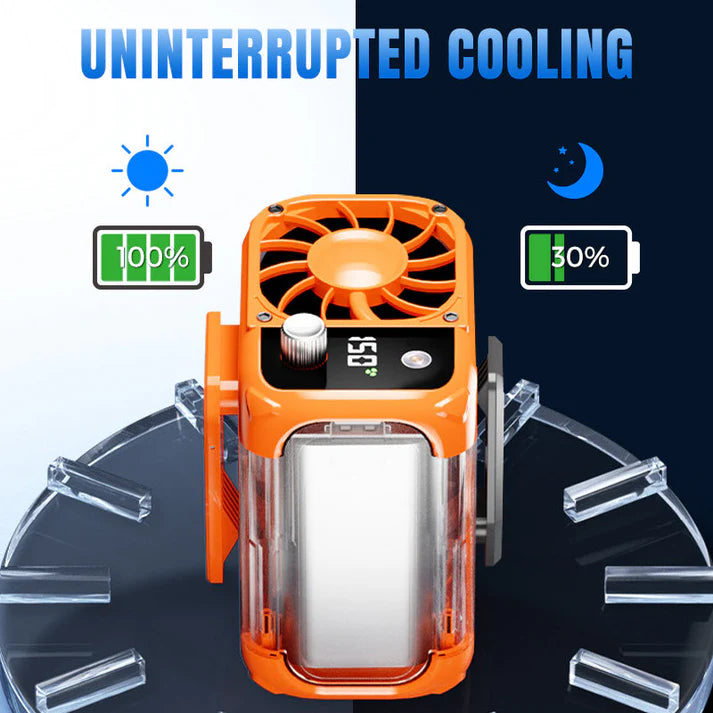 Multifunctional portable outdoor fan