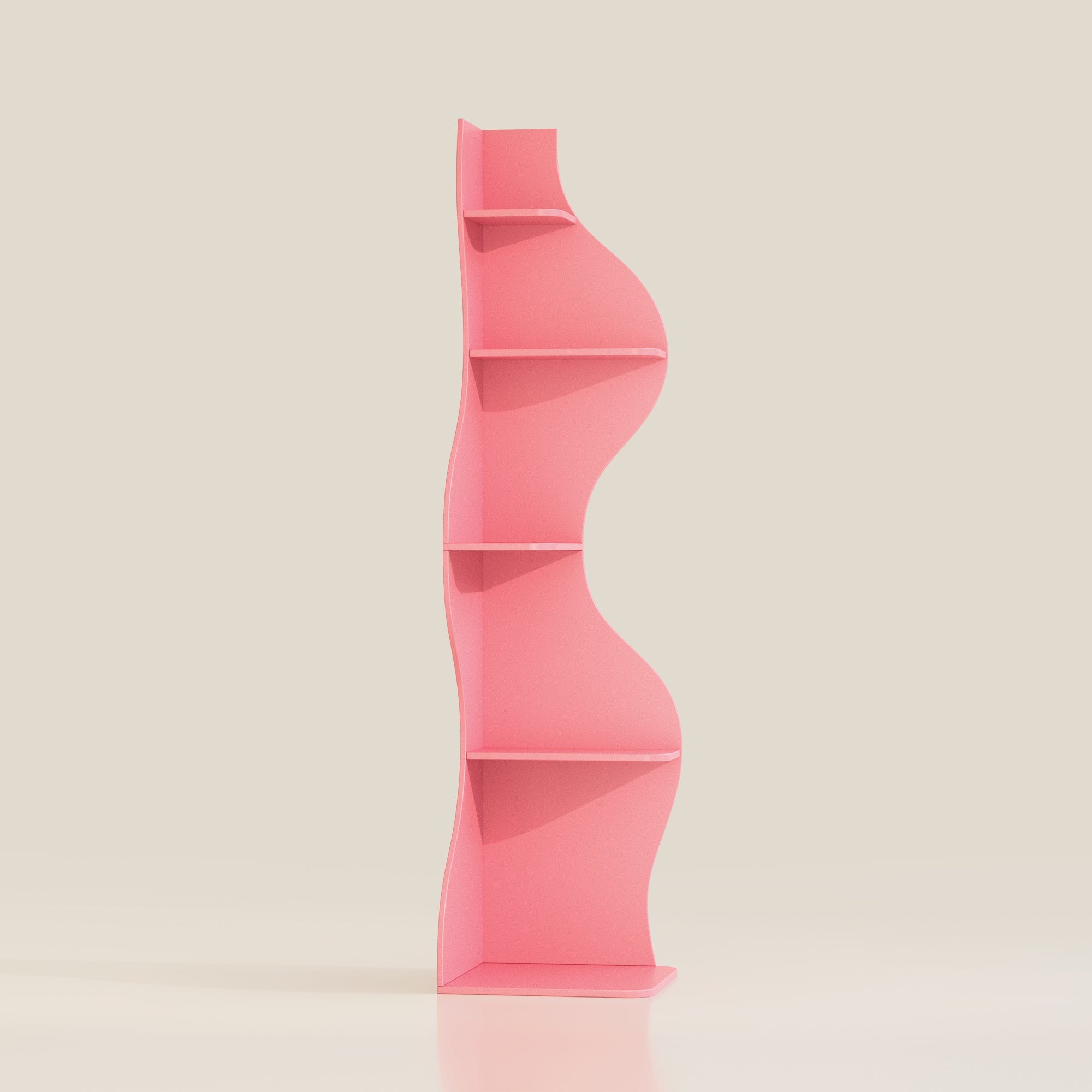 YOWOS Flamenco Wave Display Shelf 69.4″H