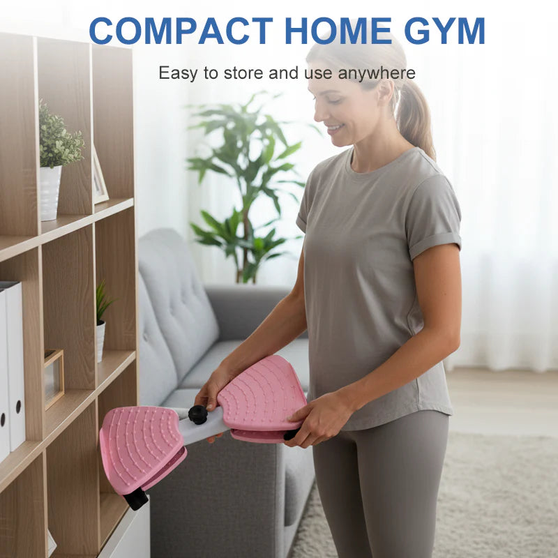 💪 60% OFF! Adjustable abdominal & core training machine – silent, loadable up to 150kg & compact for home ✨🔥