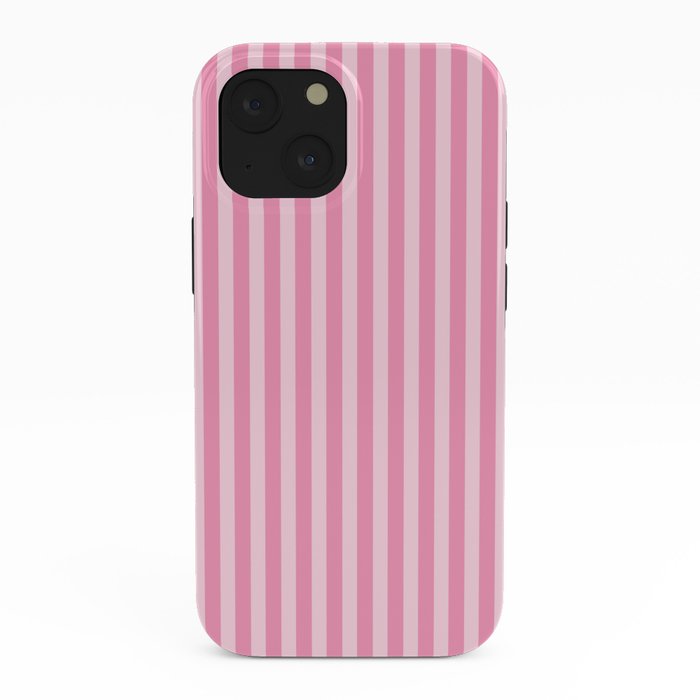 Striped Vertical 2 Pink iPhone Case