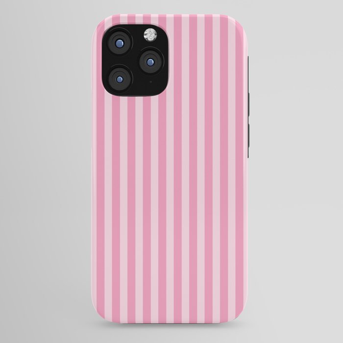 Striped Vertical 2 Pink iPhone Case
