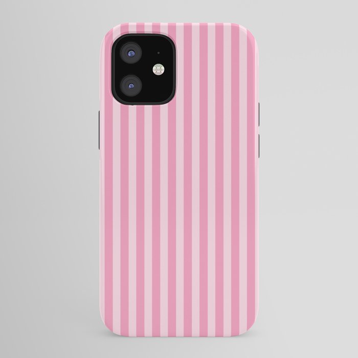 Striped Vertical 2 Pink iPhone Case