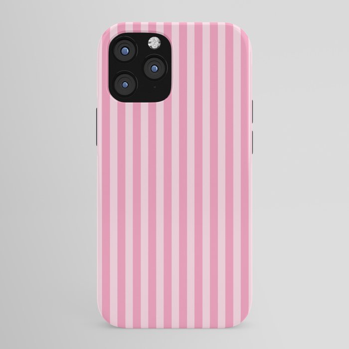 Striped Vertical 2 Pink iPhone Case