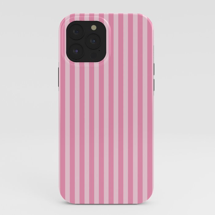 Striped Vertical 2 Pink iPhone Case