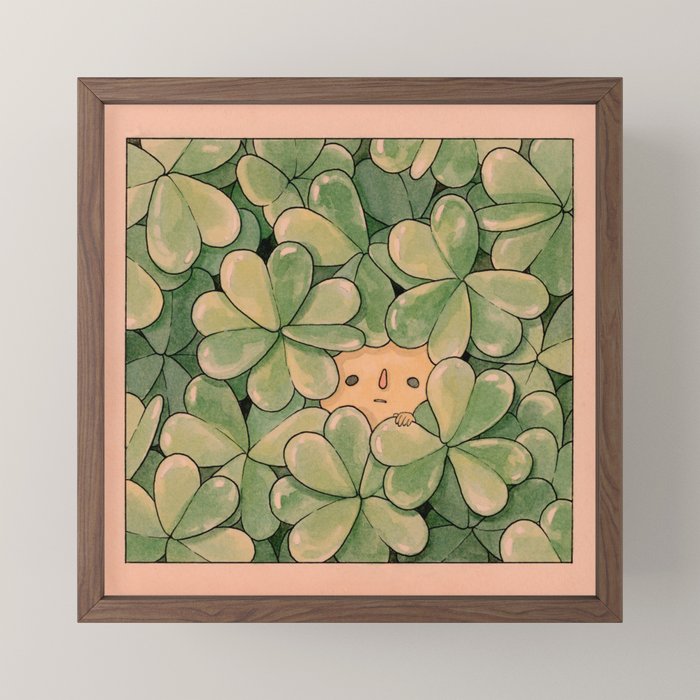 Clover  Mini Art Print