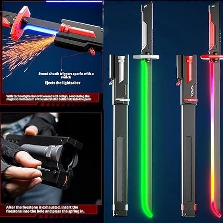 LED Spark Sword