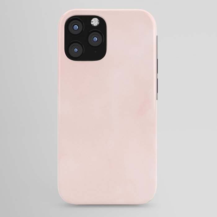 Seashell Pink Watercolor iPhone Case