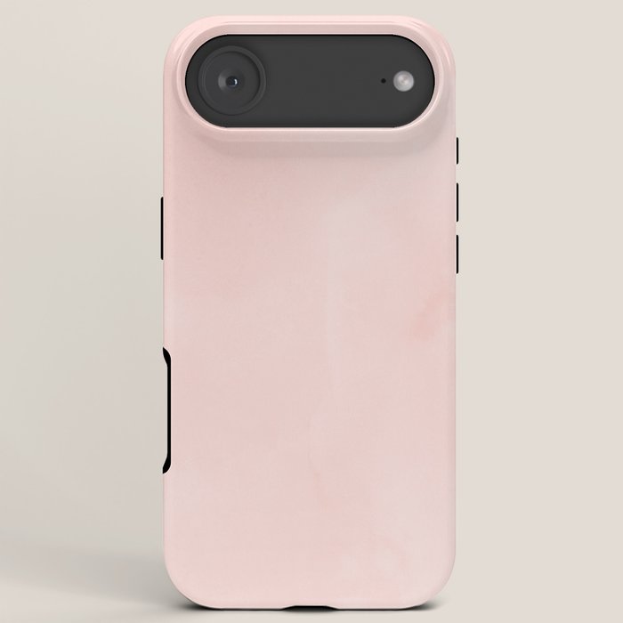 Seashell Pink Watercolor iPhone Case