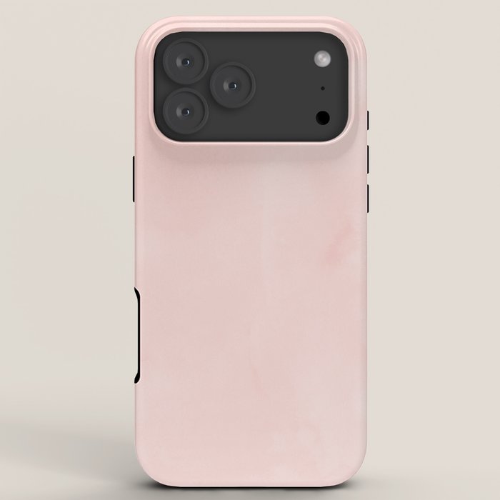 Seashell Pink Watercolor iPhone Case
