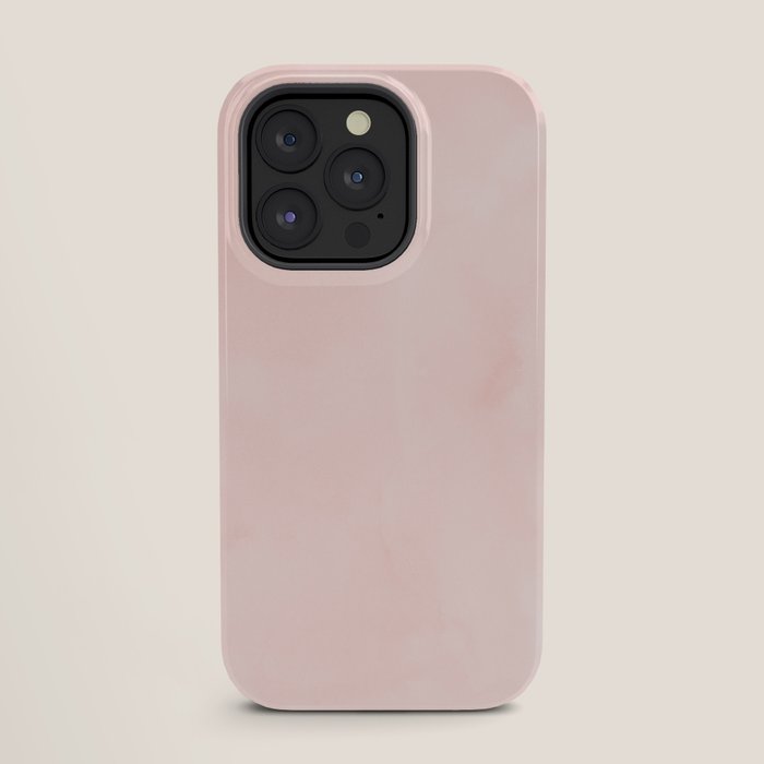 Seashell Pink Watercolor iPhone Case