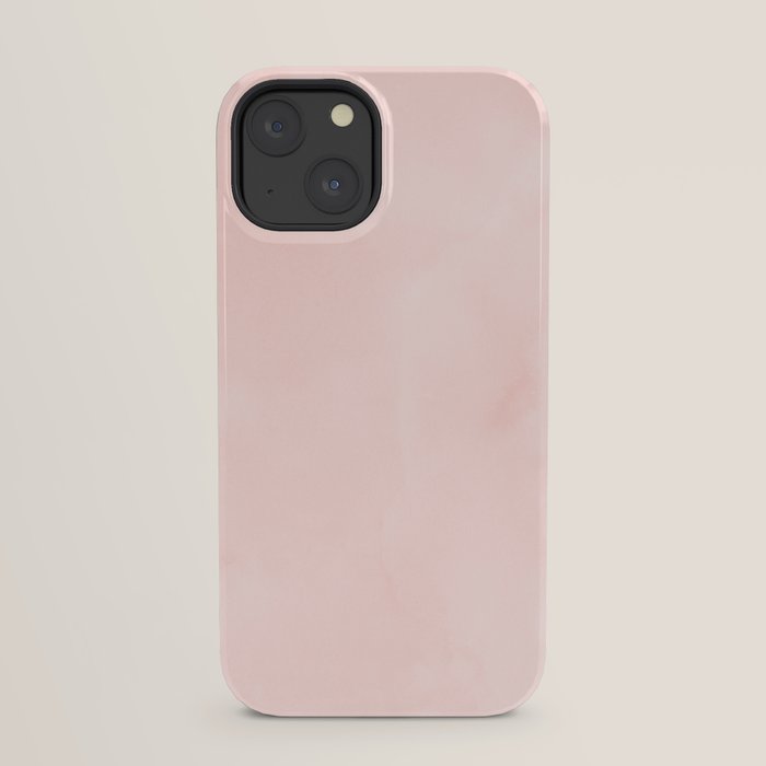 Seashell Pink Watercolor iPhone Case