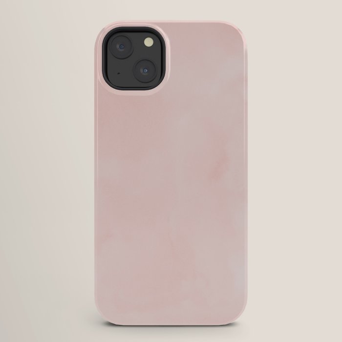 Seashell Pink Watercolor iPhone Case