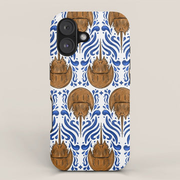 Horseshoe Crab Pattern iPhone Case