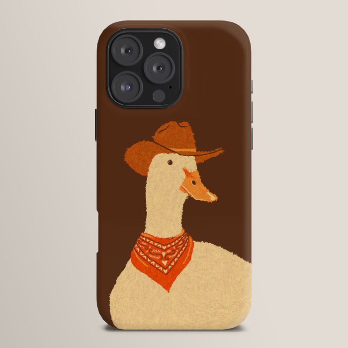 Bo The Cowboy Duck iPhone Case