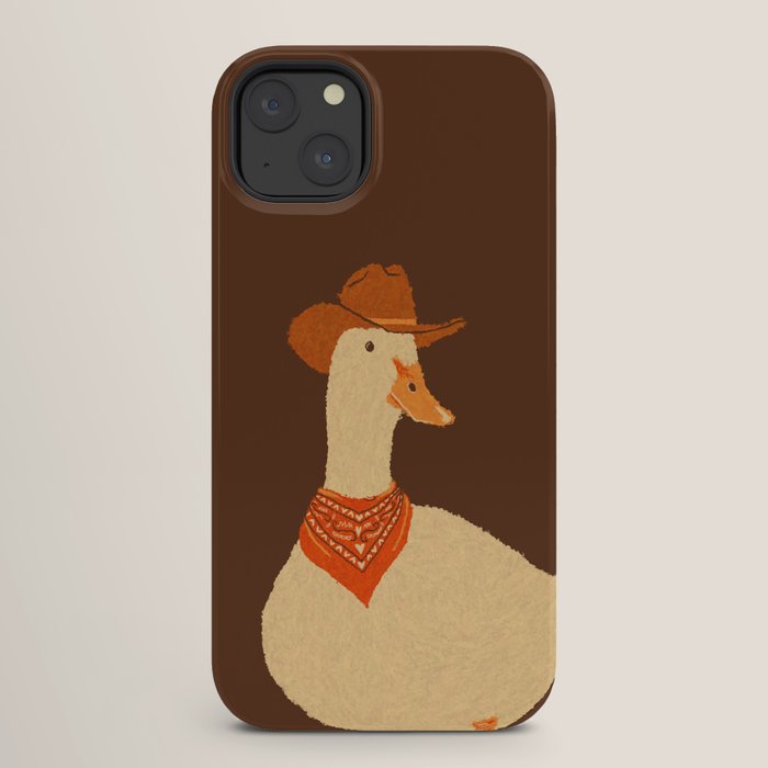 Bo The Cowboy Duck iPhone Case