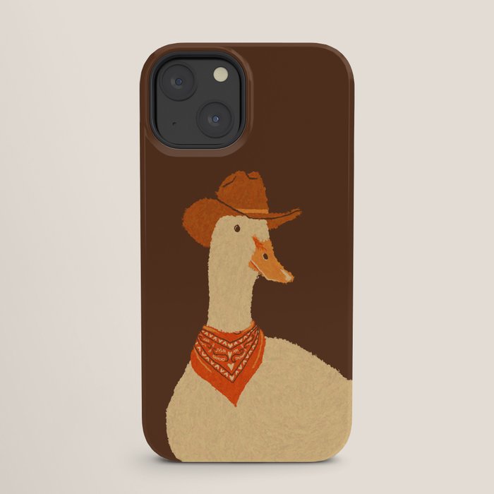 Bo The Cowboy Duck iPhone Case