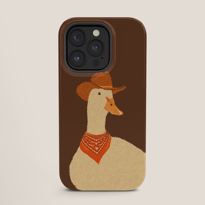 Bo The Cowboy Duck iPhone Case
