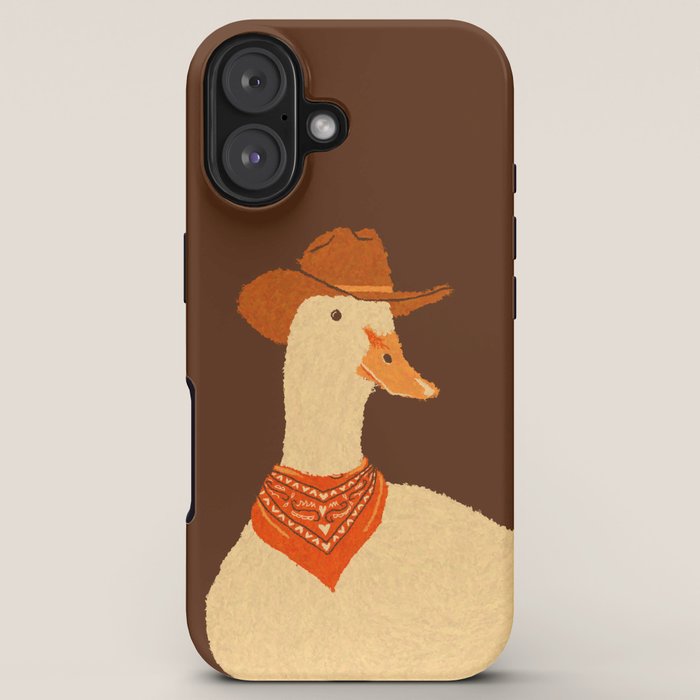 Bo The Cowboy Duck iPhone Case