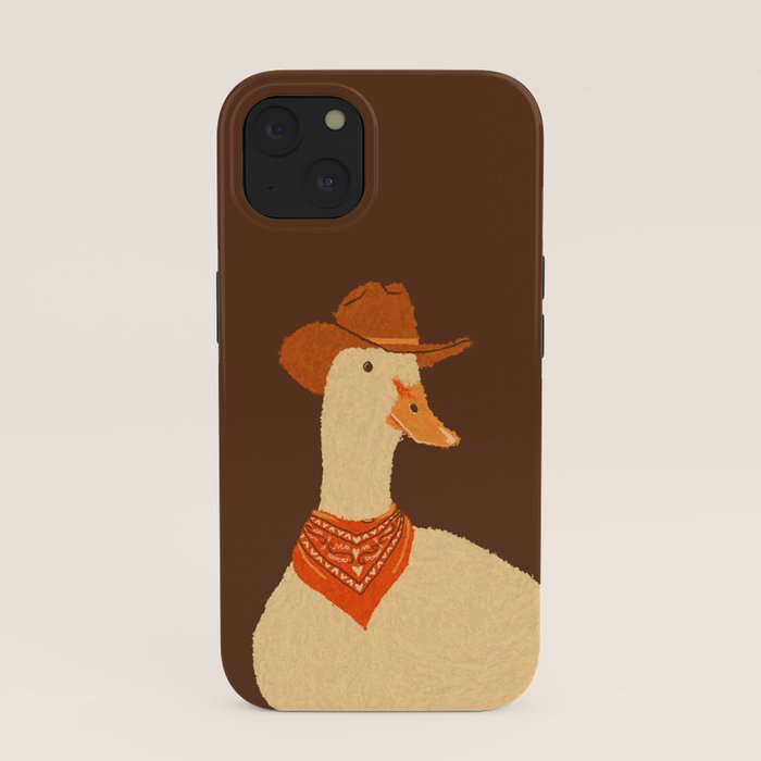 Bo The Cowboy Duck iPhone Case