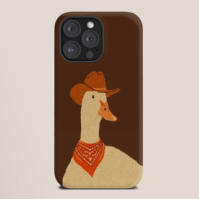 Bo The Cowboy Duck iPhone Case