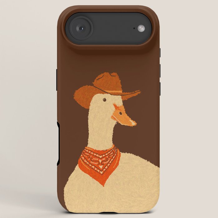 Bo The Cowboy Duck iPhone Case