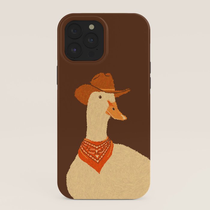 Bo The Cowboy Duck iPhone Case