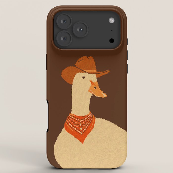 Bo The Cowboy Duck iPhone Case