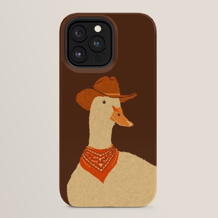 Bo The Cowboy Duck iPhone Case