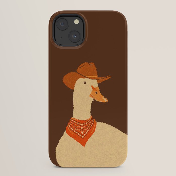 Bo The Cowboy Duck iPhone Case